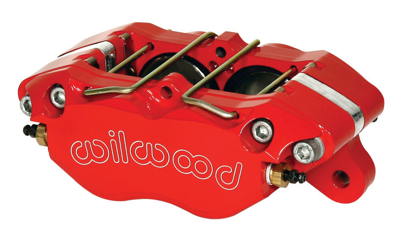 Wilwood Caliper-Dynapro 5.25in Mount - Red 1.75in Pistons .81in Disc - eliteracefab.com