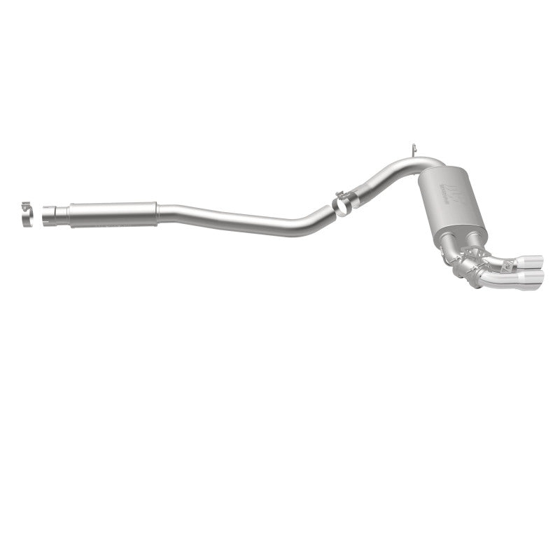 MagnaFlow CB SS 2.5/3in Dual Straight DS Rear Ext 3in Tip 12-15 BMW 328i /428i 2.0L Coupe Sedan Magnaflow