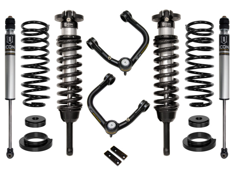 Icon 03-09 GX470 0-3.5in STAGE 2 SUSPENSION SYSTEM W/ TUBULAR UCA - eliteracefab.com