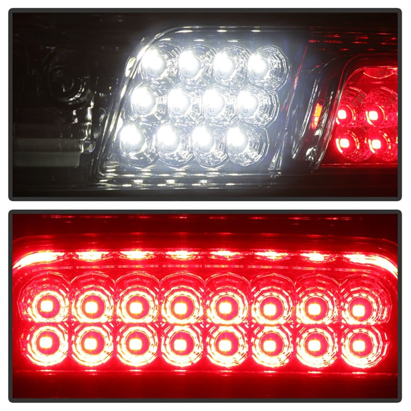 xTune 14-16 Chevrolet Silverado 1500 LED 3rd Brake Light - Smoke (BKL-CSIL14-LED-SM) - eliteracefab.com