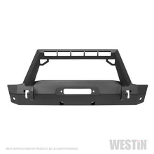 Load image into Gallery viewer, Westin 18-19 Jeep Wrangler JL Stubby Front Bumper - Textured Black - eliteracefab.com