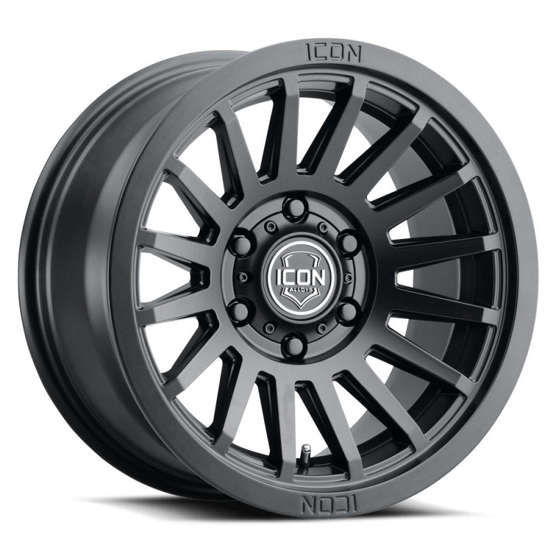 ICON Alloys Recon SLX 17x8.5 5x5.5 0mm 4.75" Backspacing Satin Black Wheel - 3617858547SB