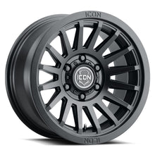 Load image into Gallery viewer, ICON Recon SLX 18x9 5x5 BP -12mm Offset 4.5in BS 71.5mm Hub Bore Satin Black Wheel