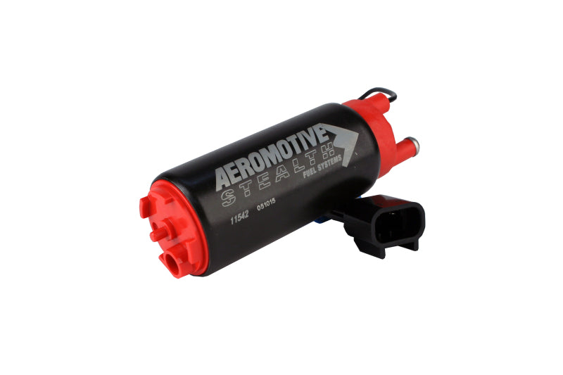 Aeromotive 340 Series Stealth In-Tank E85 Fuel Pump - Offset Inlet - Inlet Inline w/Outlet - eliteracefab.com