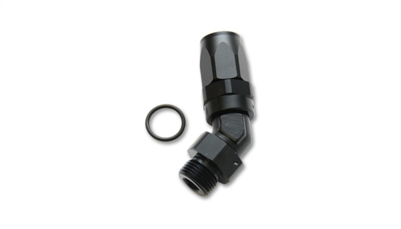 Vibrant Male -8AN 45 Degree Hose End Fitting - 3/4-16 Thread (8).