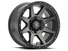 Load image into Gallery viewer, ICON Rebound 17x8.5 5x5 -6mm Offset 4.5in BS 71.5mm Bore Titanium Wheel - eliteracefab.com