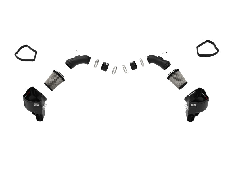 aFe POWER Magnum FORCE Stage-2 Pro DRY S Cold Air Intake System 12-19 BMW M5 (F10) / M6 (F12/13) - eliteracefab.com