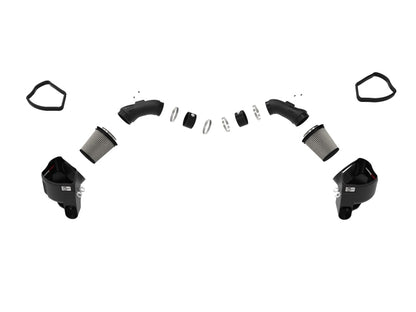 aFe POWER Magnum FORCE Stage-2 Pro DRY S Cold Air Intake System 12-19 BMW M5 (F10) / M6 (F12/13) - eliteracefab.com