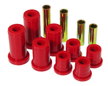 Load image into Gallery viewer, Prothane 88-98 Chevy K10/20/30 4WD PU Control Arm Bushings - Red - eliteracefab.com