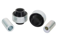 Load image into Gallery viewer, Whiteline Plus 10/08+ Mitsubishi Lancer CJ Anti-Lift/Caster Fr C/A - Lwr Inner Rear Bushing Kit - eliteracefab.com