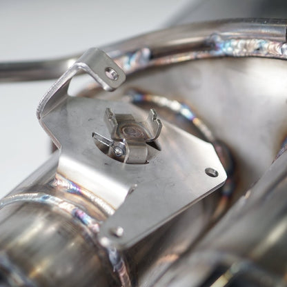 Stainless Works 18+ Ford Mustang GT Redline Cat-Back Performance Connect H-Pipe w/ Active Valves Stainless Works