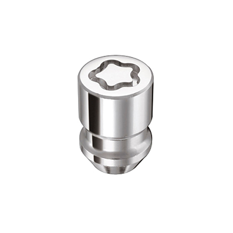 McGard Wheel Lock Nut Set - 5pk. (Cone Seat) M12X1.5 / 13/16 Hex / 1.28in. Length - Chrome - eliteracefab.com
