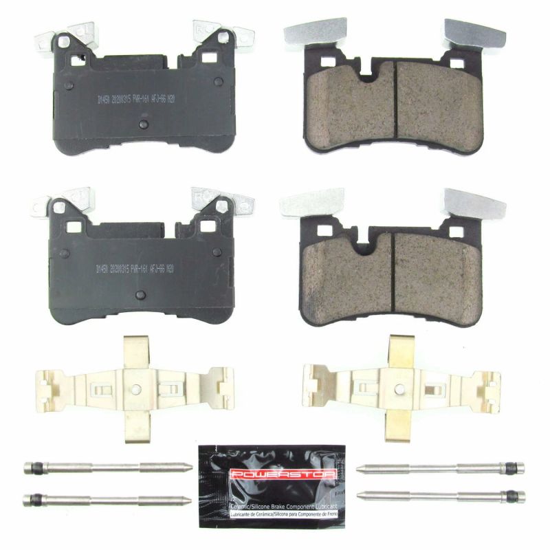 Power Stop 2012 Mercedes-Benz C63 AMG Rear Z23 Evolution Sport Brake Pads w/Hardware - eliteracefab.com