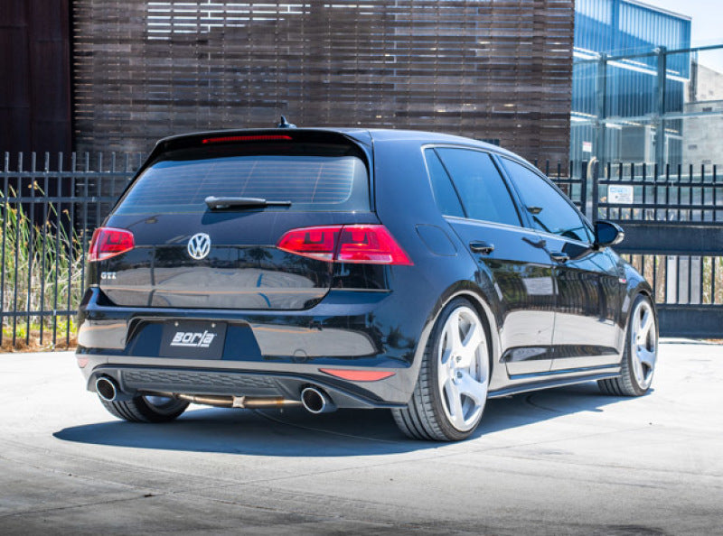 Borla 15-17 Volkswagen GTI (MK7) 2.0T AT/MT SS S-Type Catback Exhaust - eliteracefab.com