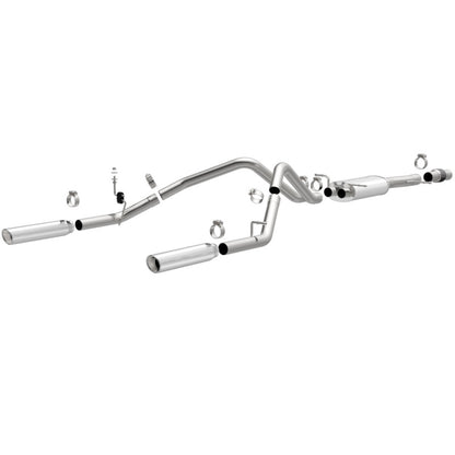 Magnaflow 14 Chev Silverado V8 5.3L SC Cab Dual Split Rear Exit SS Cat Back Perf Exhaust Magnaflow