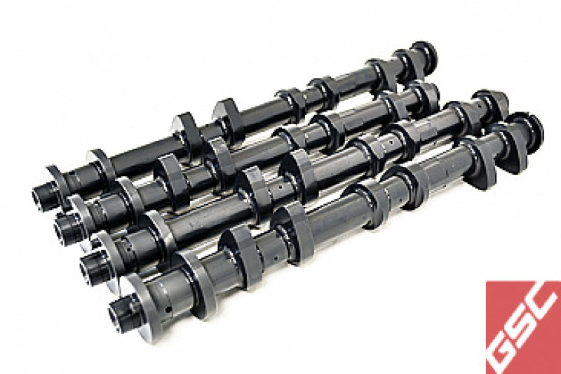 GSC P-D Nissan VR38DETT S4 Camshafts 294/306 Billet (Use w/Methanol Fuel Only) - 7045S4M