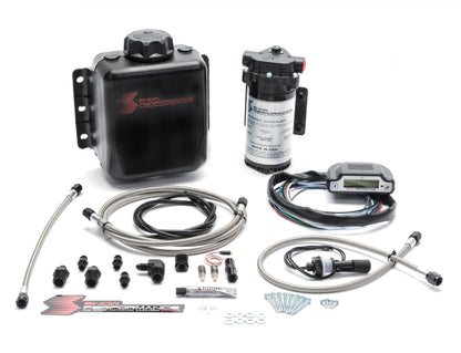 Snow Performance Stg 3 Boost Cooler EFI 2D MAP Prog. Water Injection Kit (SS Braided Line & 4AN) - eliteracefab.com