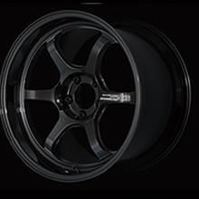 Load image into Gallery viewer, Advan R6 18x8.5 +45 5-100 Racing Titanium Black Wheel