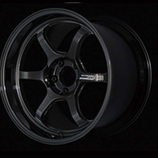 ADVAN Racing R6 18x8.5 +45 5x112 Wheel - Titanium Black - YA68H45MTB