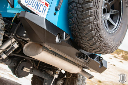 ICON 07-18 Jeep Wrangler JK Pro Series 2 Rear Bumper w/Hitch/Tabs ICON