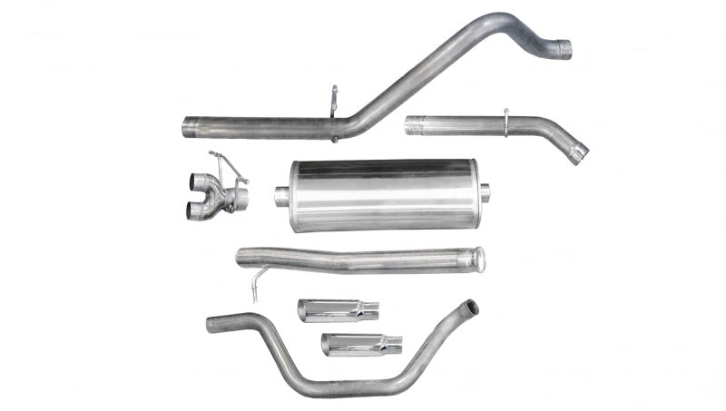 Corsa/dB 09-13 Chevrolet Silverado Reg. Cab/Long Bed 1500 4.8L V8 Polished Sport Cat-Back Exhaust CORSA Performance