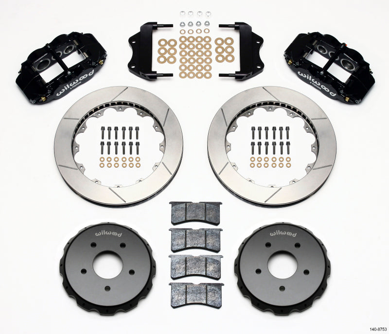 Wilwood Narrow Superlite 6R Front Hat Kit 13.06in 2004-2006 Pontiac GTO Wilwood