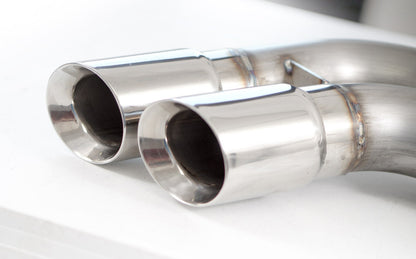 Stainless Works 2010-14 Ford Raptor Exhaust X-Pipe Turbo Resonator Front Passenger Rear Tire Exit Stainless Works