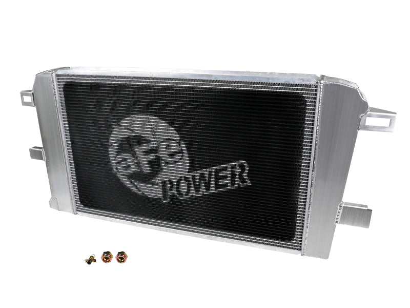 aFe BladeRunner Street Series Tube & Fin Aluminum Radiator 01-05 GM Diesel Trucks 6.6L V8 - eliteracefab.com