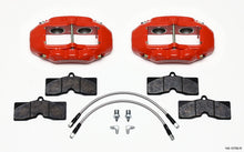 Load image into Gallery viewer, Wilwood D8-4 Front Caliper Kit Red Corvette C2 / C3 65-82 - eliteracefab.com