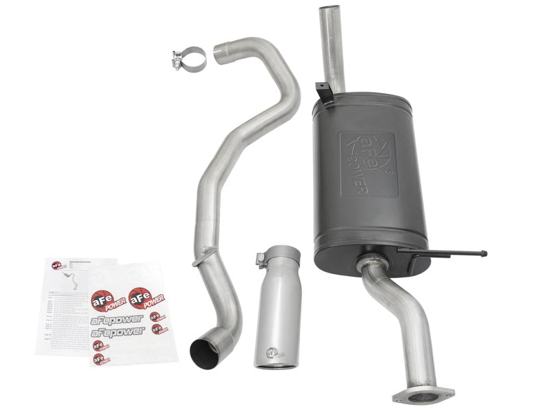 aFe MACHForce XP Exhaust Cat-Back SS-304 97-16 Nissan Patrol (Y61) I6-4.8L w/ Polished Tips aFe