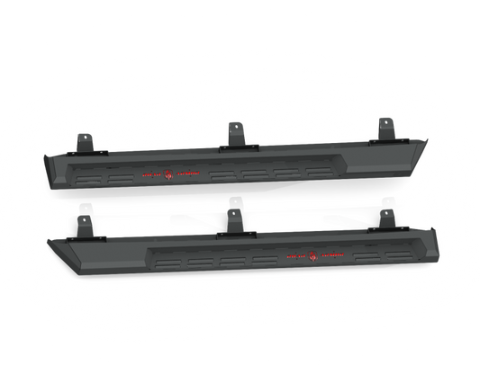 Road Armor 18-20 Jeep Wrangler JL 4DR Stealth Running Board Step - Tex Blk - eliteracefab.com