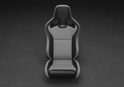 Recaro Cross Sportster ORV Passenger Seat - Black Vinyl/Grey Vinyl