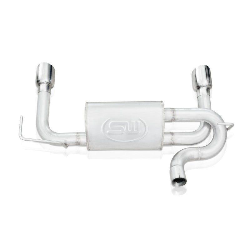 Stainless Works 2007-17 Jeep Wrangler Axleback Exhaust Stainless Works