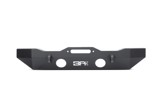Body Armor 4x4 2018+ Jeep Wrangler JL Gladiator JT Mid-Stubby Front Bumper - eliteracefab.com
