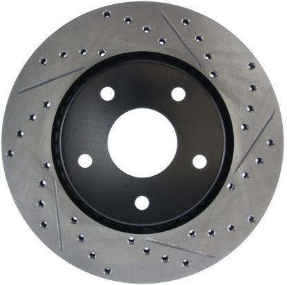 StopTech Slotted & Drilled Sport Brake Rotor Stoptech