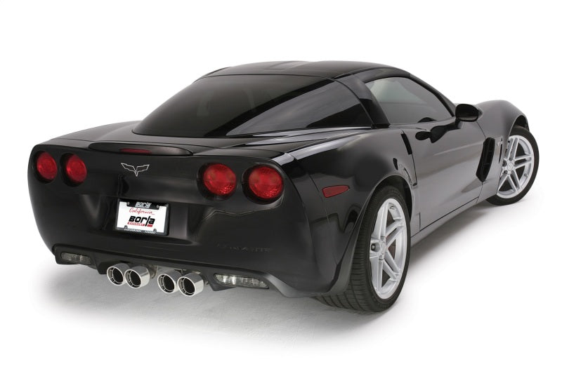 2006-2013 Chevrolet Corvette Z06 Axle-Back Exhaust System ATAK Part # 11822 - eliteracefab.com