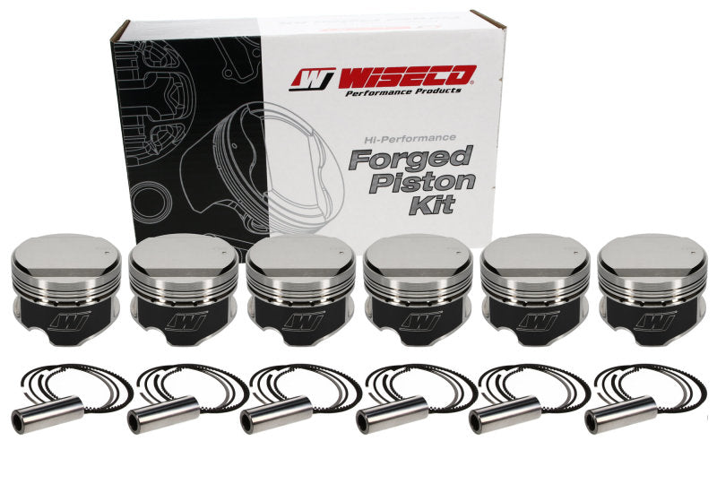 Wiseco Nissan Turbo Dome +14cc Dome 1.181 x 87.25mm .050 Oversize Piston Shelf Stock Kit - eliteracefab.com