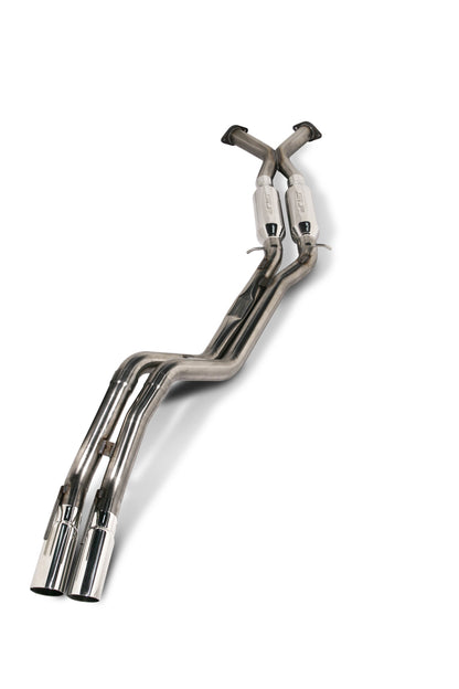 SLP 2004 Pontiac GTO LS1 LoudMouth Cat-Back Exhaust System w/ PowerFlo X-Pipe - eliteracefab.com