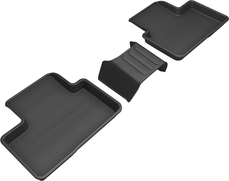 3D MAXpider L1VV03021509 2019-2020 Volvo XC40 Kagu 2nd Row Floormats - Black 3D MAXpider