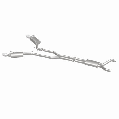 MagnaFlow Cat-Back Stainless Dual Split Rear Exit 4in Polished Tips 11-15 Chevy Camaro 3.6L V6 Magnaflow