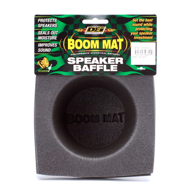 DEI Speaker Baffles 5.25in Round 6.5in Wide 6.5 Height 4in Deep Pair