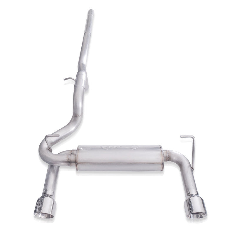 Stainless Works 2018+ Jeep Wrangler JL 304SS Factory Connect 2.5in Cat Back Exhaust System Stainless Works