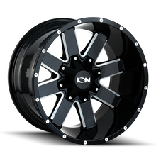 Load image into Gallery viewer, ION Type 141 20x10 / 6x135 BP / -19mm Offset / 106mm Hub Gloss Black Milled Wheel - eliteracefab.com