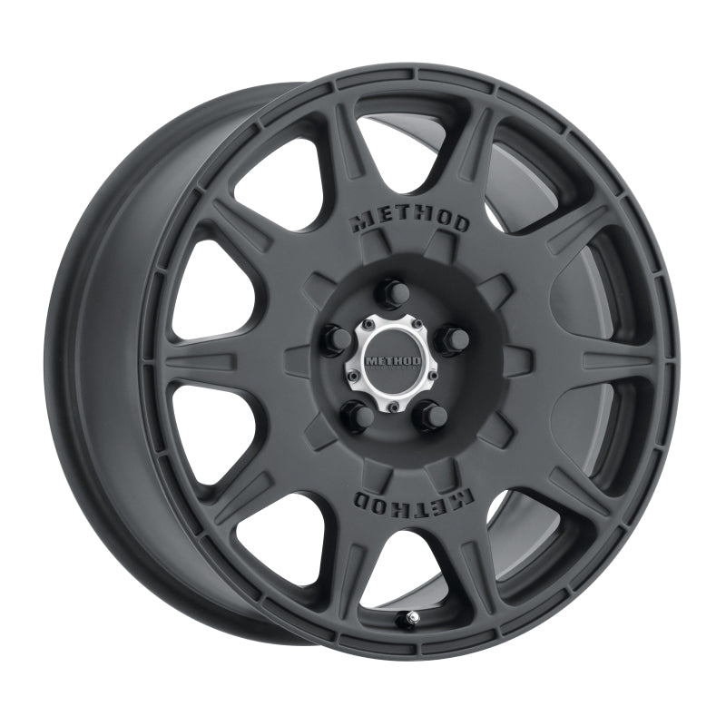 Method MR502 RALLY 17x8 +38mm Offset 5x100 67.1mm CB Matte Black Wheel - eliteracefab.com