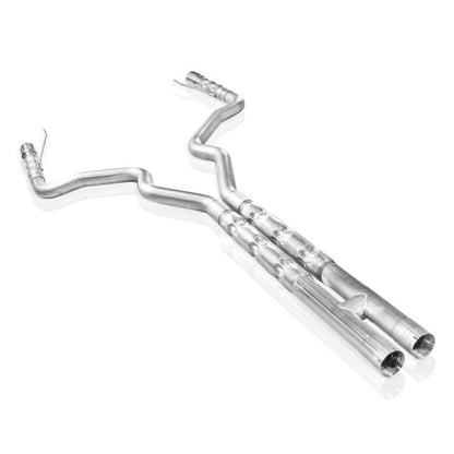 Stainless Works 2015-16 Mustang GT 3in Catback H-Pipe Retro Chambered Mufflers 2-1/2in Cores Stainless Works