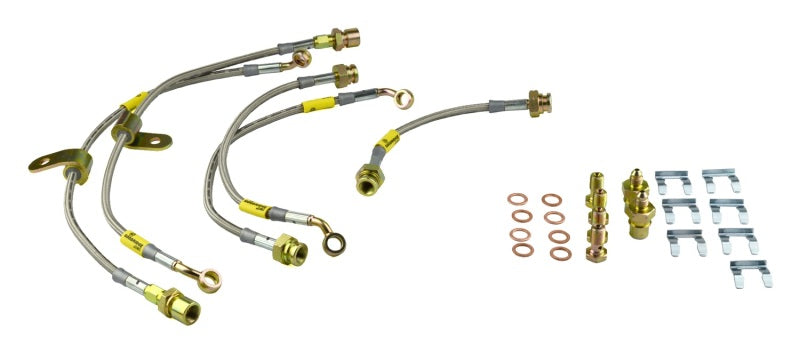 Goodridge 09-12 Cadillac CTS-V (All CTS-V w/ Brembo Brakes) Brake Lines - eliteracefab.com