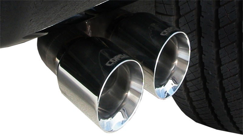 Corsa 02-06 Cadillac Escalade ESV 6.0L V8 Polished Sport Cat-Back Exhaust - eliteracefab.com