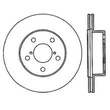 Load image into Gallery viewer, STOPTECH POWER SLOT 05-07 STI REAR RIGHT SLOTTED ROTOR, 126.47023SR - eliteracefab.com