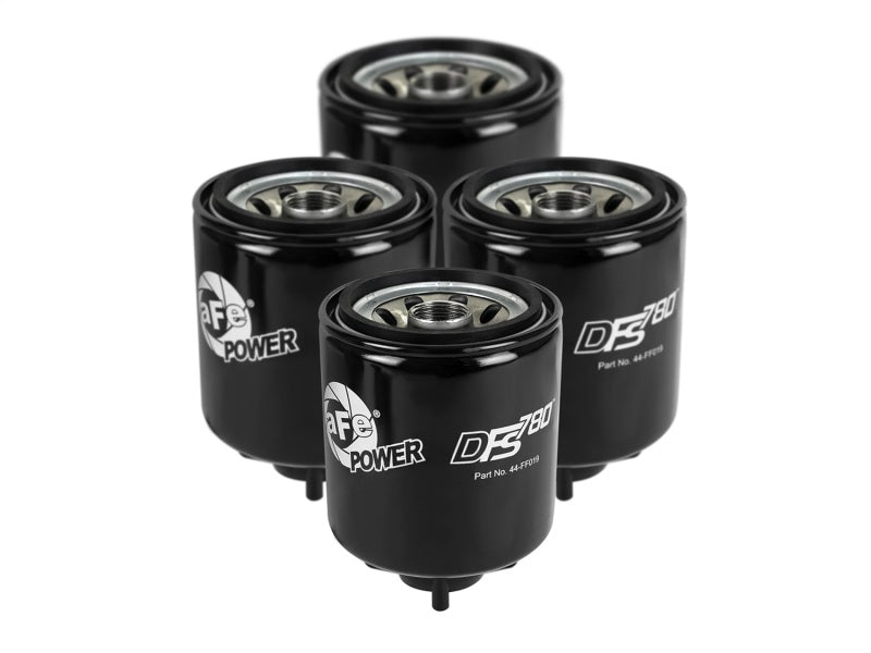 aFe Pro GUARD D2 Fuel Filter for DFS780 Fuel System Fuel Filter (For 42-12032 Fuel System) - 4 Pack - eliteracefab.com