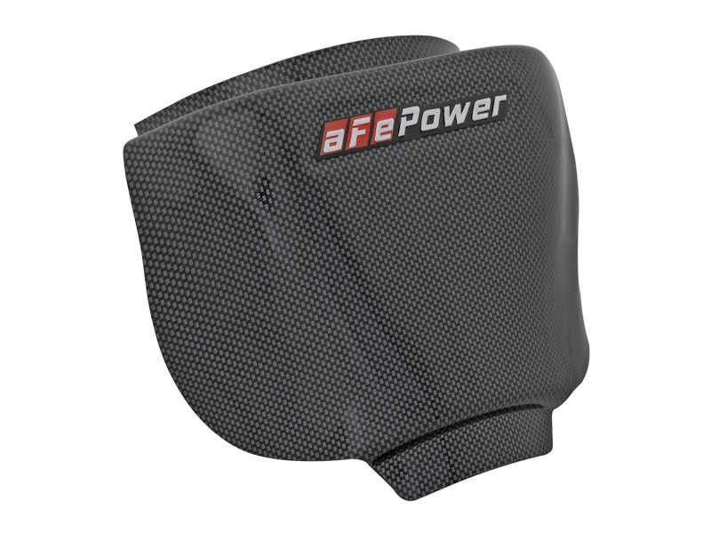 aFe MagnumFORCE Intake Rain Shield 15-16 Dodge Challenger SRT Hellcat 6.2L V8 (sc) - Carbon Finish - eliteracefab.com